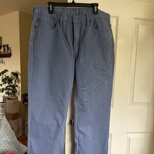 Men's Light Indigo Levi Strauss 514 Pant 38x30